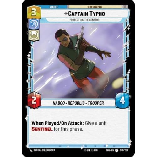 Captain Typho - Protecting the Senator (046/257)