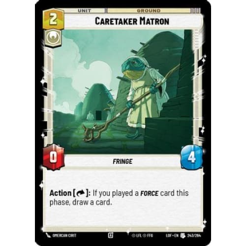 Caretaker Matron (243/264)