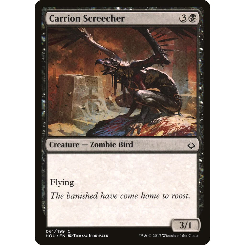 Carrion Screecher (HOU-061) Foil