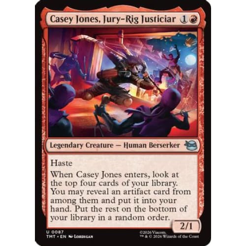 Casey Jones, Jury-Rig Justiciar (TMT-087)