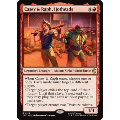 Casey & Raph, Hotheads (TMC-114)