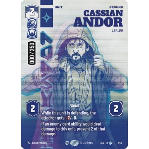 Cassian Andor - Lay Low (Serialized) (1146)  Foil