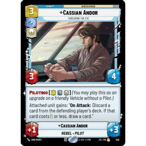 Cassian Andor - Threading the Eye (Foil) (546)  Foil