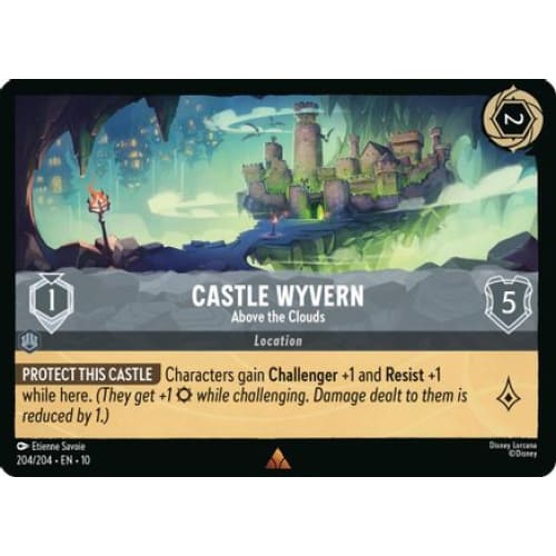 Castle Wyvern - Above the Clouds (204/204) - Whispers in the Well Cold Foil