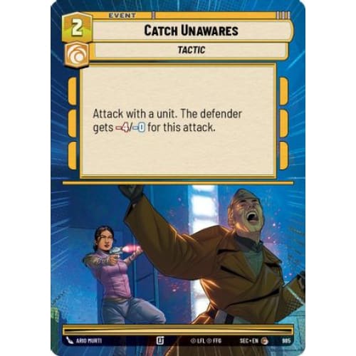 Catch Unawares (Hyperspace Foil) (985)  Foil