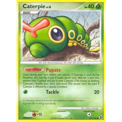 Caterpie (63) Common