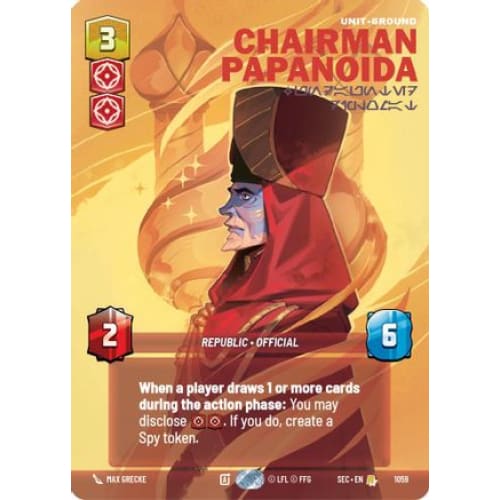 Chairman Papanoida - Undaunted Diplomat (Prestige) (1059)