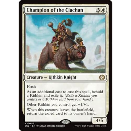 Champion of the Clachan (ECL-009) Foil