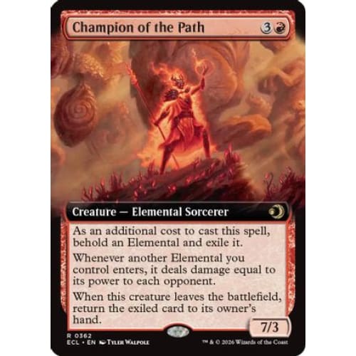 Champion of the Path (Extended Art) (ECL-362) Foil