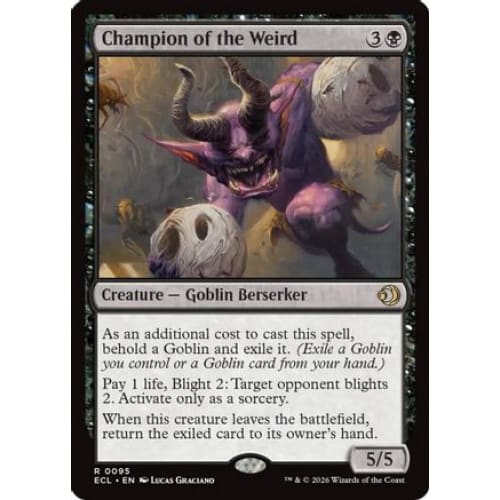 Champion of the Weird (ECL-095) Foil