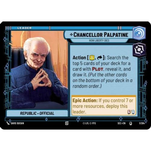 Chancellor Palpatine - How Liberty Dies (1/264)