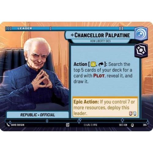 Chancellor Palpatine - How Liberty Dies (Hyperspace) (265)