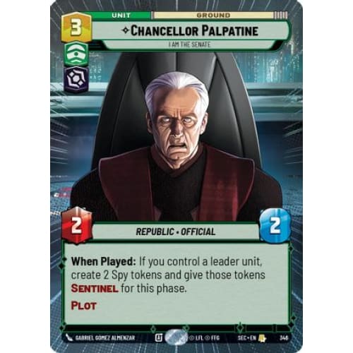 Chancellor Palpatine - I Am the Senate (Hyperspace) (346)
