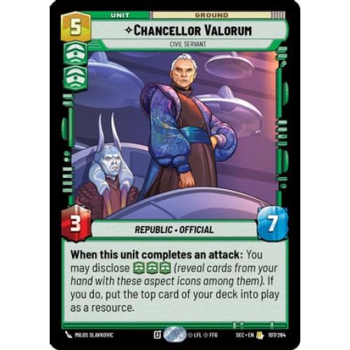 Chancellor Valorum - Civil Servant (107/264)
