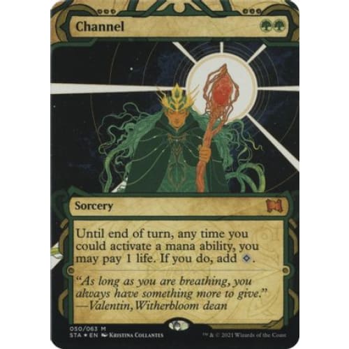 Channel (Foil Etched) (STA-050) (Borderless) Foil