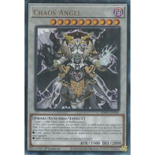 Chaos Angel (Ultimate Rare) - RA05-EN043 Ultimate Rare 1st Edition