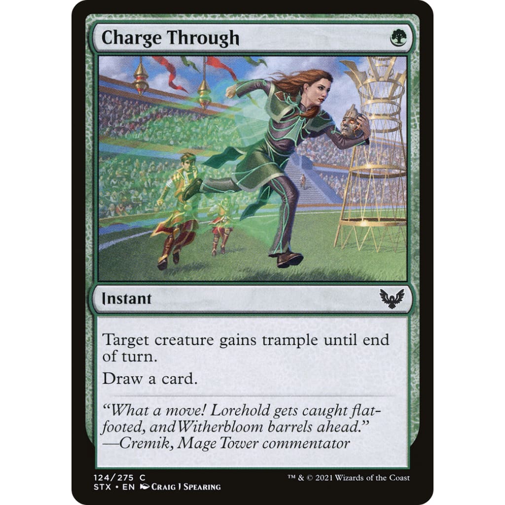 Charge Through (STX-124) Foil