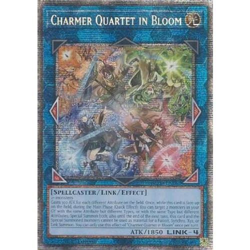 Charmer Quartet in Bloom (Starlight Rare) - BLZD-EN050 Starlight Rare 1st Edition