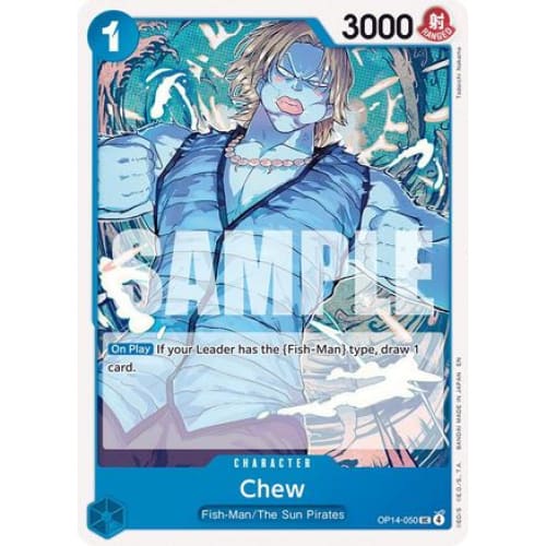Chew OP14-050 UC The Azure Sea's Seven
