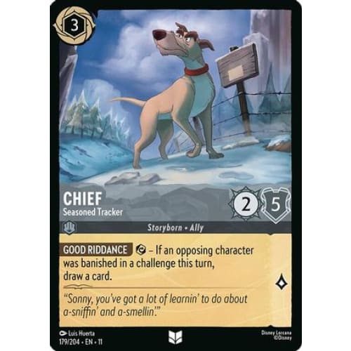 Chief - Seasoned Tracker (179/204) - Winterspell
