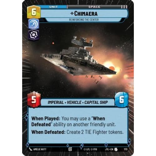 Chimaera - Reinforcing the Center (Hyperspace Foil) (773)  Foil