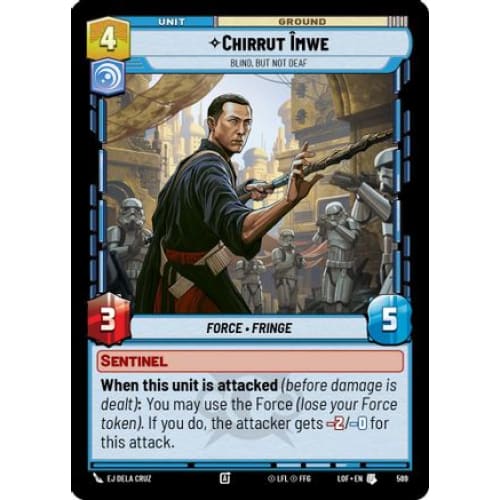 Chirrut Imwe - Blind, but not Deaf (Foil) (569)  Foil