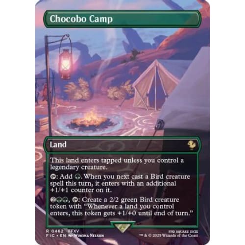 Chocobo Camp (Borderless) (FIC-462)