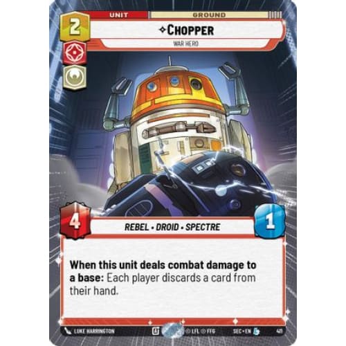 Chopper - War Hero (Hyperspace) (411)