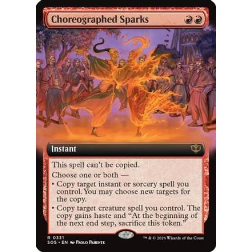 Choreographed Sparks (Extended Art) (SOS-331) Foil