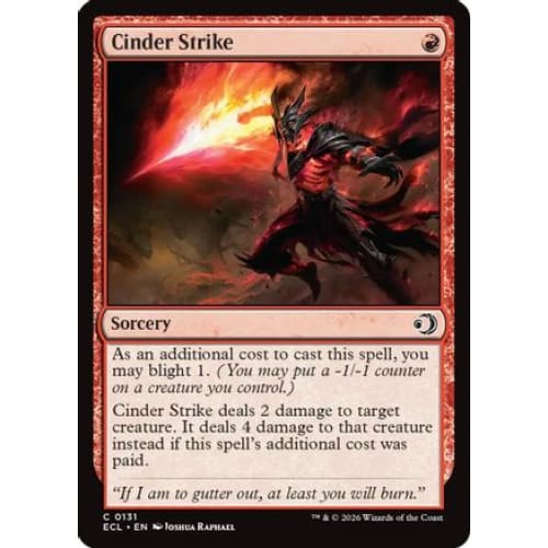 Cinder Strike (ECL-131) Foil