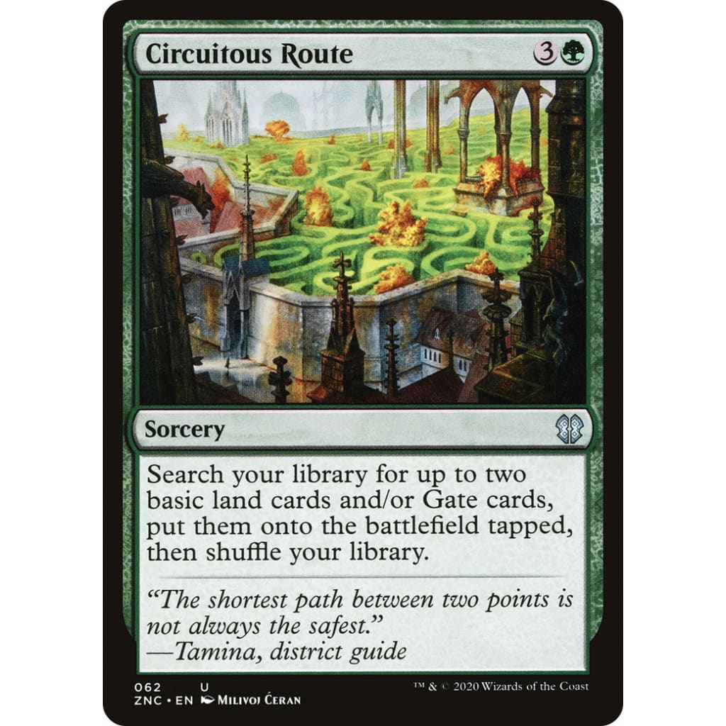 Circuitous Route (ZNC-062)