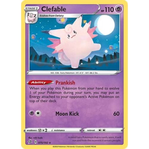 Clefable (75) Holo Rare