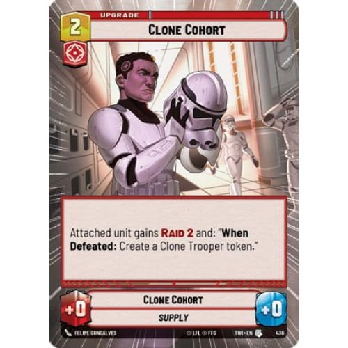 Clone Cohort (Hyperspace) (436)  Foil