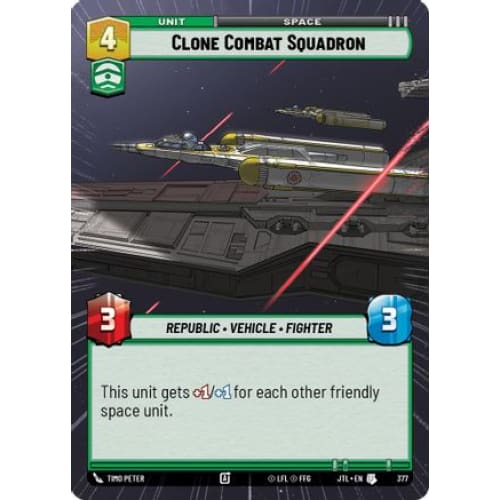 Clone Combat Squadron (Hyperspace) (377)