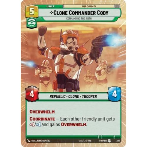 Clone Commander Cody - Commanding the 212th (Hyperspace) (384)