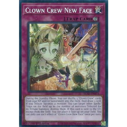 Clown Crew New Face - BLZD-EN074 Common / Short Print 1st Edition