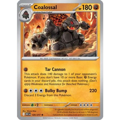 Coalossal (120) Rare Classic Holofoil
