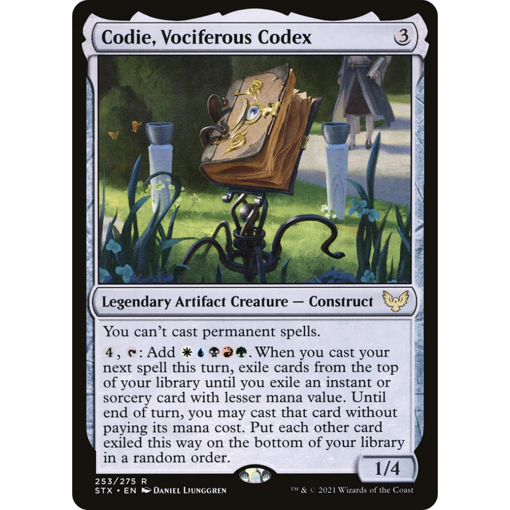 Codie, Vociferous Codex (STX-253)