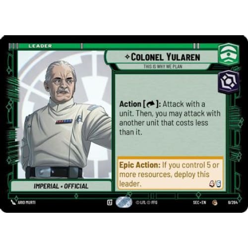 Colonel Yularen - This is Why We Plan (6/264)