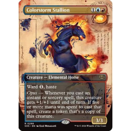 Colorstorm Stallion (Borderless) (SOS-299)