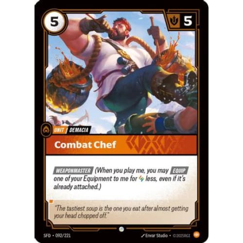 Combat Chef (092/221) - Spiritforged Foil