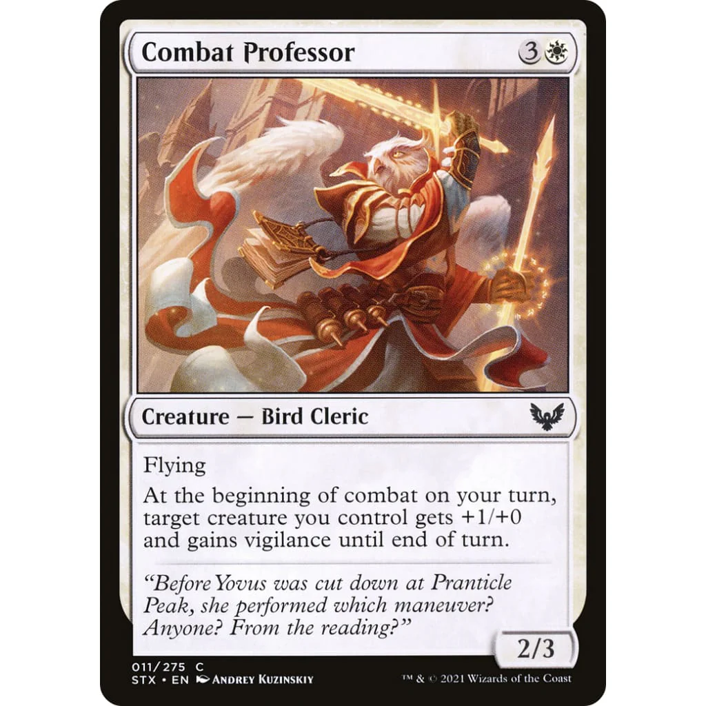 Combat Professor (STX-011) Foil