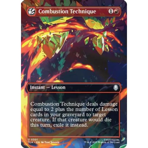 Combustion Technique (Borderless) (TLA-301)