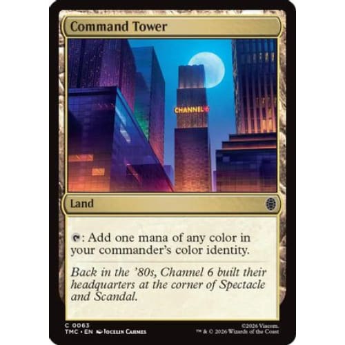 Command Tower (TMC-063) Foil