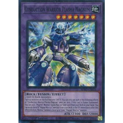 Conduction Warrior Plasma Magnum - BPRO-EN034 Super Rare 1st Edition