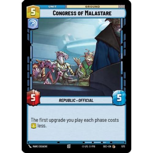 Congress of Malastare (Foil) (574)  Foil