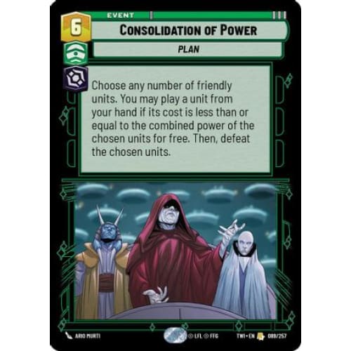Consolidation of Power (089/257)  Foil