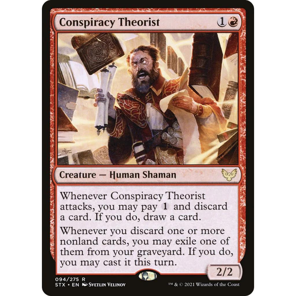 Conspiracy Theorist (STX-094) Foil