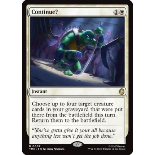 Continue? (TMC-007)