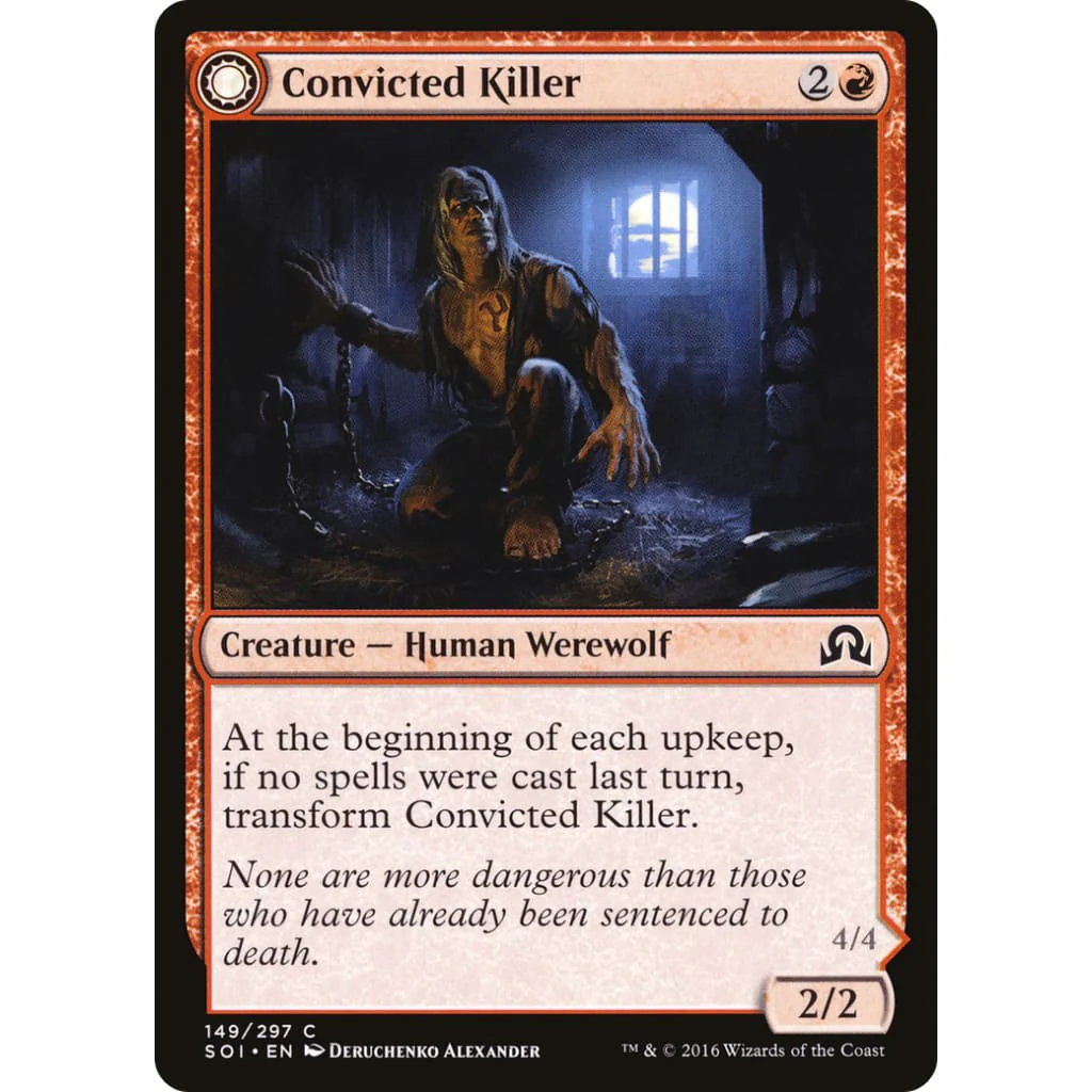 Convicted Killer (SOI-149): (Double Faced Transform) Foil - Image 3